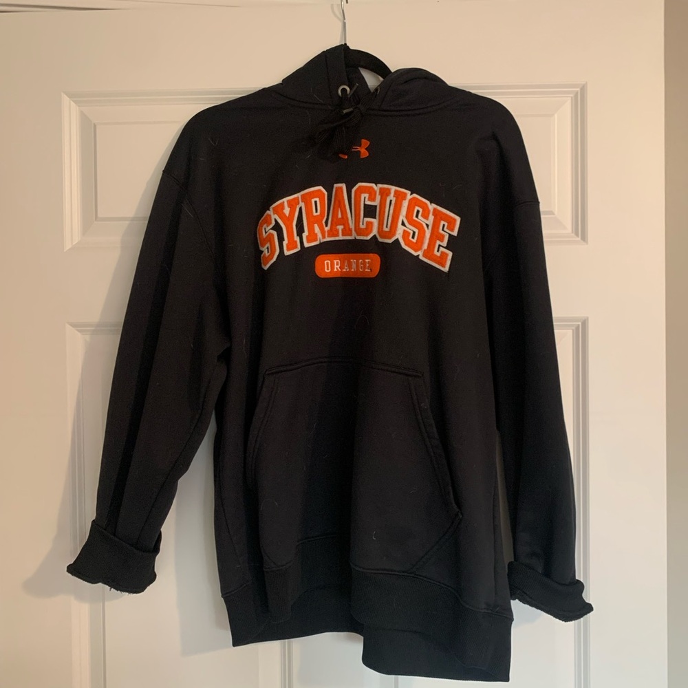LG Black and Gray Hoodie by Under Armour